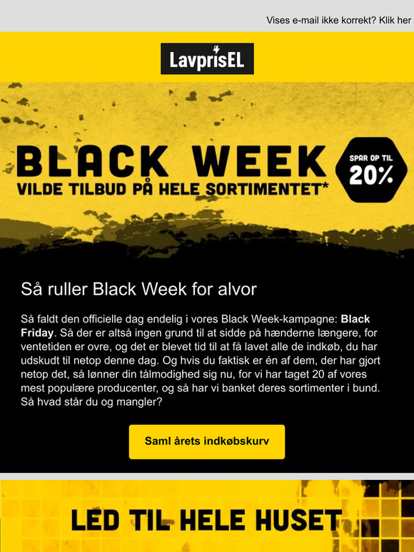 Black Friday er over os! 🔥