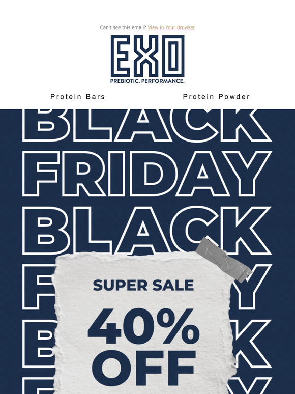 Black Friday Weekend Sale