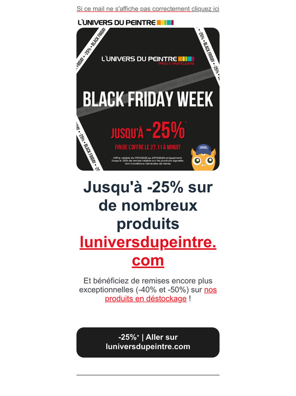 🖤 Black Friday WEEEEEK -25%