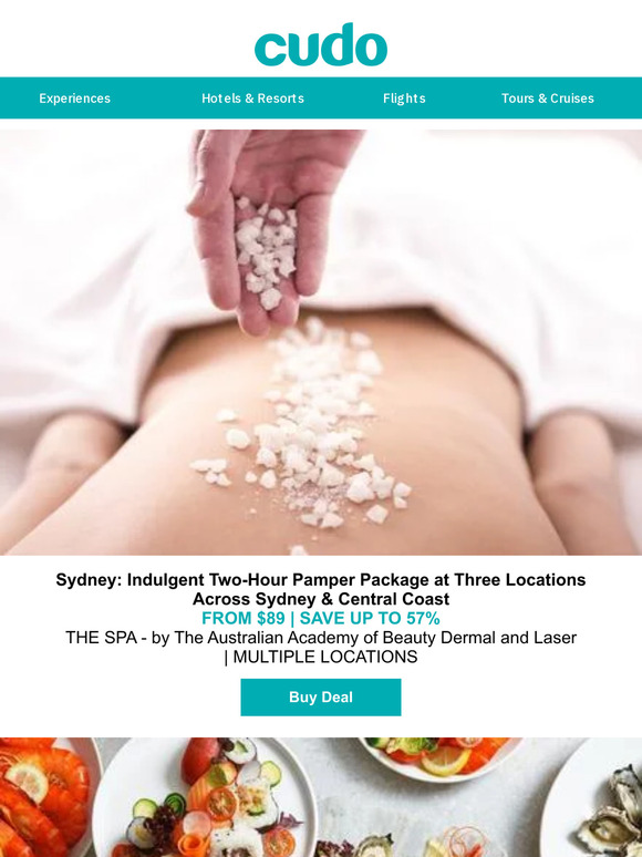 Sydney: Indulgent Two-Hour Pamper Package at Three Locations Across Sydney + Central Coast