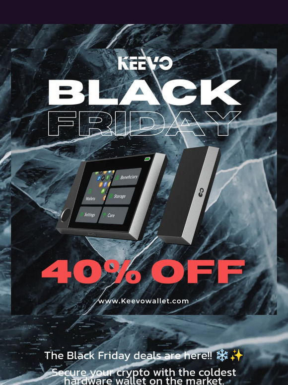 The Black Friday Deals are Here! Enjoy: 40% OFF❄️✨