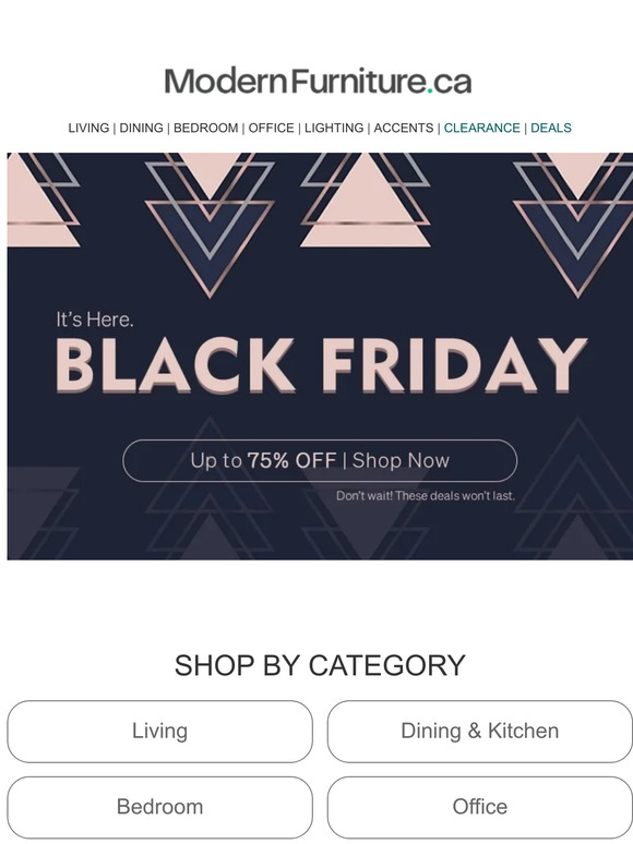 Up to 75% OFF | BLACK FRIDAY!