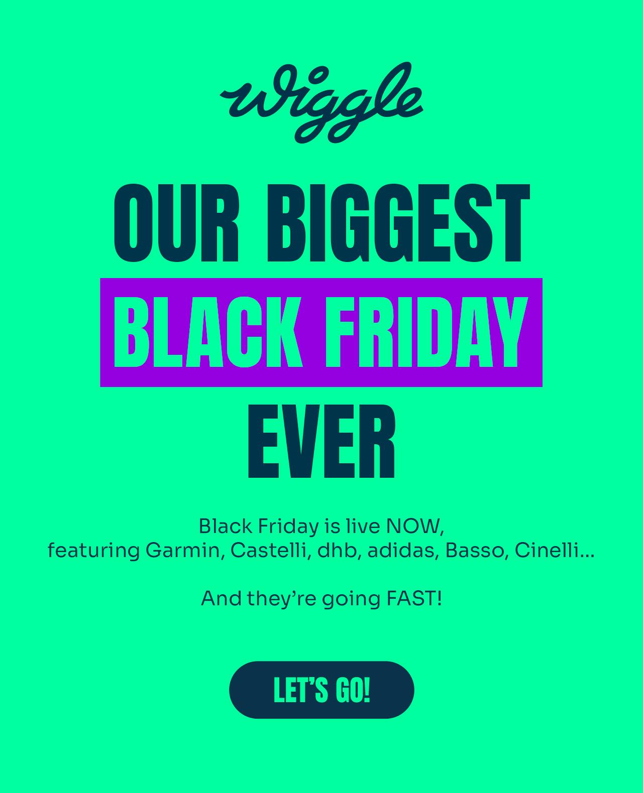 Wiggle: Our Biggest Black Friday EVER | Milled