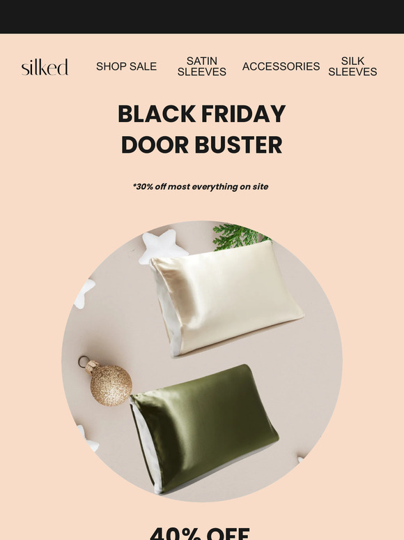 🖤 BLACK FRIDAY 🌟 40% OFF DOOR BUSTER 🖤