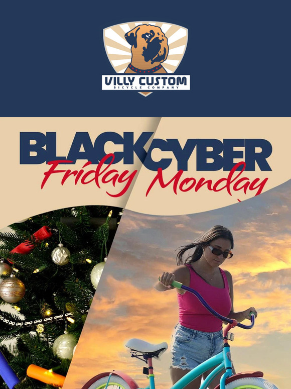 Happy BFCM - 30% Off All Bikes & 15% Off Accessories!