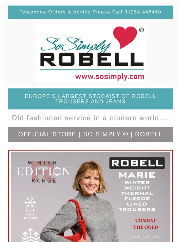 ❄️⚠️ Cold Weather Warning.. | ROBELL ® Official Site