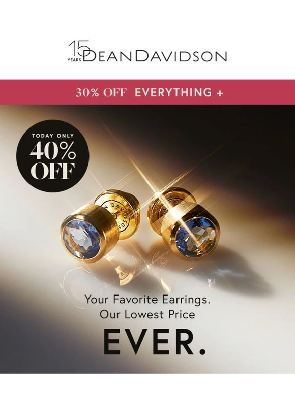 Black Friday Only: 40% OFF Knockout Studs