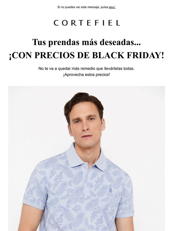 Tus prendas más deseadas ¡ahora con precios de BLACK FRIDAY!