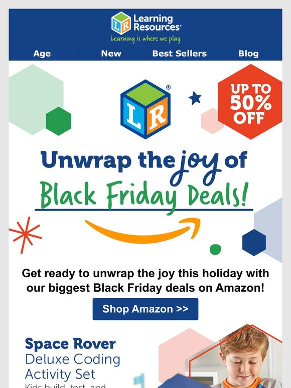 Amazon Black Friday Deals: Up to 50% Off!