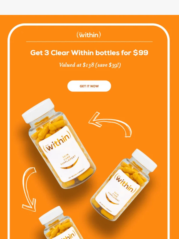 ENDS TODAY: Clear Within Value Pack ✨