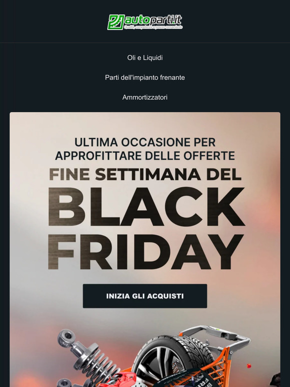 🚗 Frenesia del weekend Black Friday