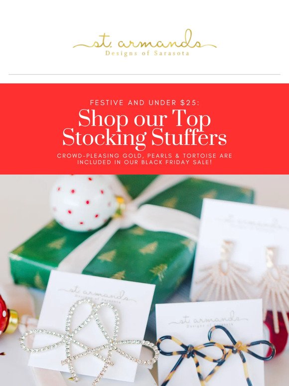 Up to 30% off: Easy Stocking Stuffers