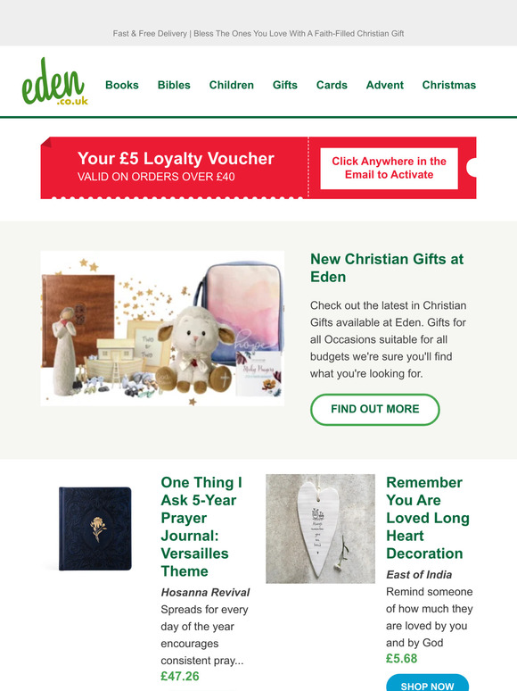 🎁🎄 Beautiful Christian Gifts To Give This Christmas | £5 Voucher