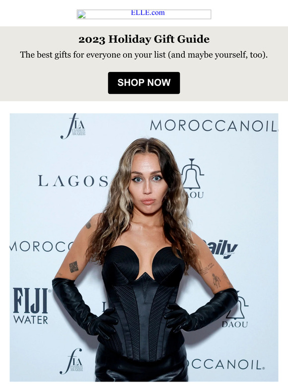 Miley Cyrus Wears Little Sheer Black Bustier Dress to Celebrate Her 31st Birthday