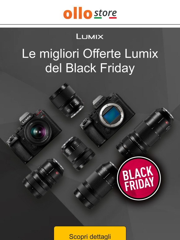 Le migliori Offerte Lumix del Black Friday
