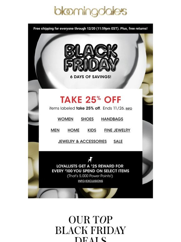 Black Friday deals still going strong!