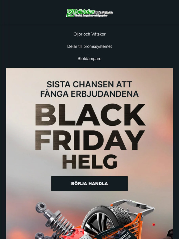 🚗 En vild Black Friday-helg