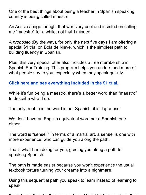The Easy Path to Spanish