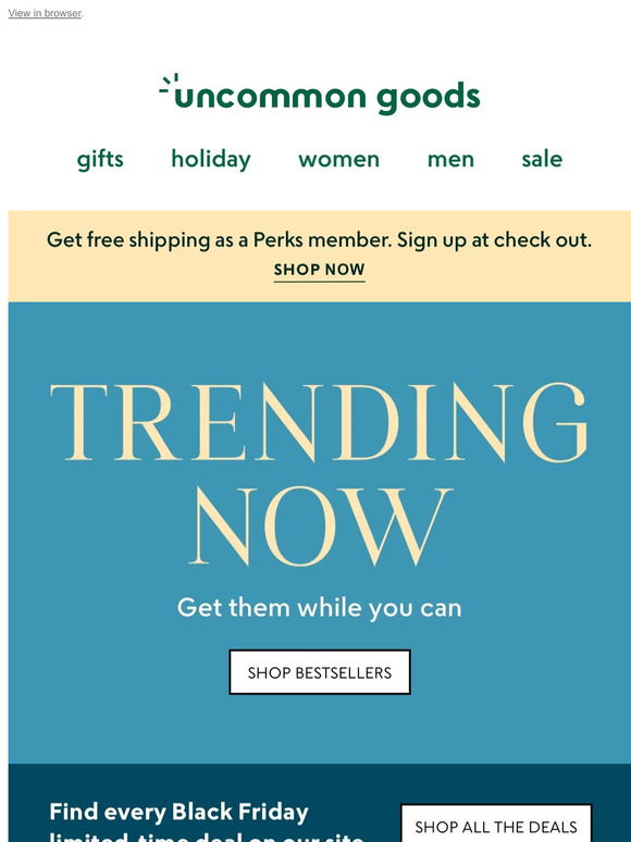Selling fast—don't miss these top-trending gifts