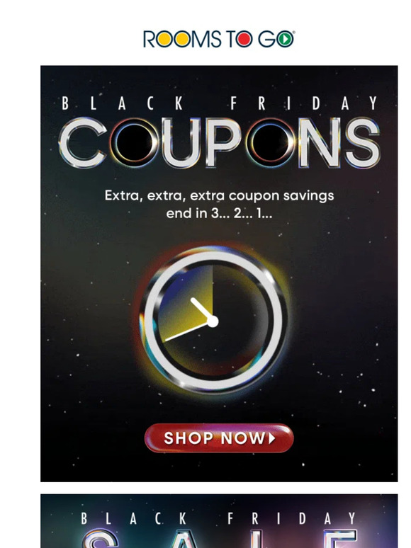 Time's ticking on Black Friday Coupons! ⏱️