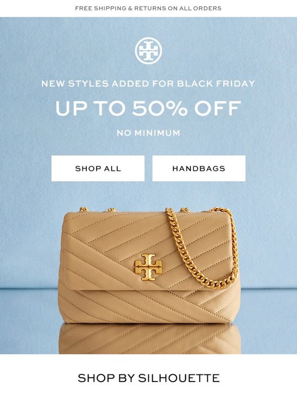 Must-have handbags: up to 50% off