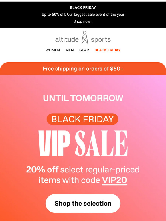 AltitudeSports Email Newsletters Shop Sales, Discounts, and Coupon Codes