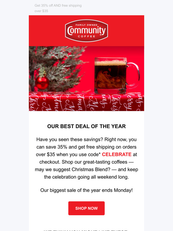 Shop our biggest deal of the year!