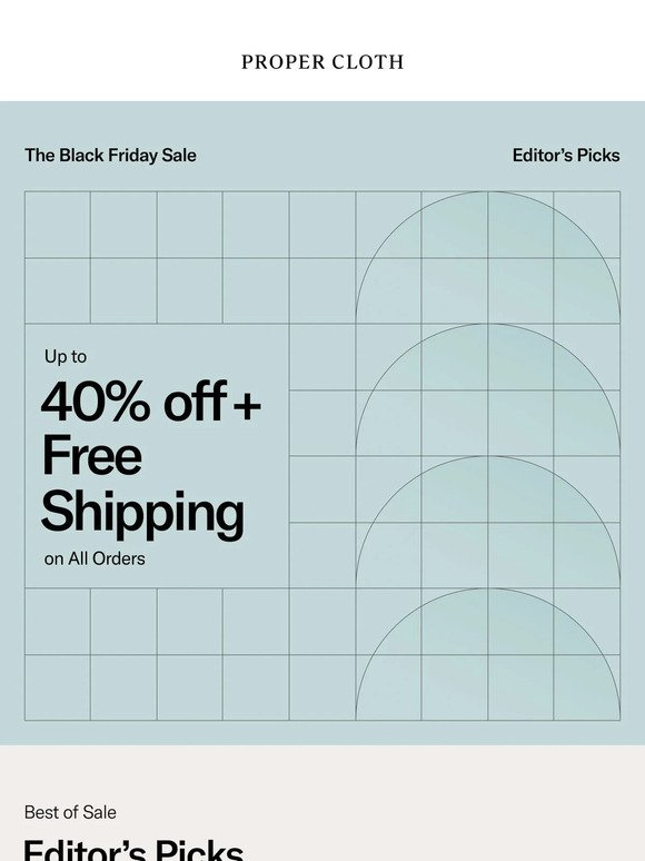 Editor’s Picks from the Black Friday Sale