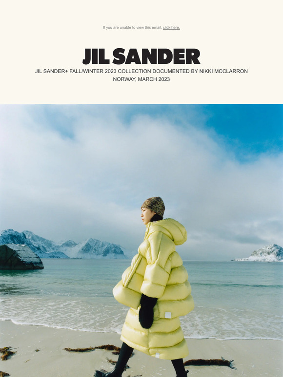 Jil Sander+ Women's Fall/Winter 2023 down jackets collection
