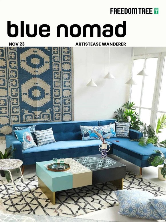 Blue Nomad, Artistease at home