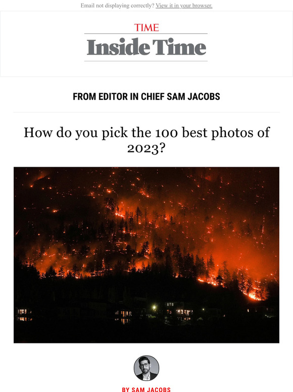 How do you pick the 100 best photos of 2023?
