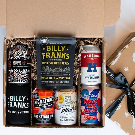 The Ultimate | Jerky &amp; Craft Beer Selection Gift Box