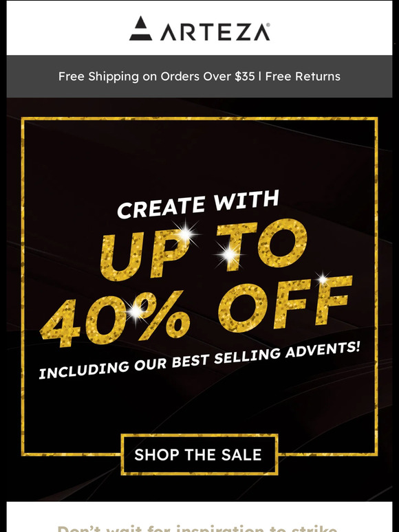 Arteza® Art Supplies Email Newsletters Shop Sales, Discounts, and Coupon Codes