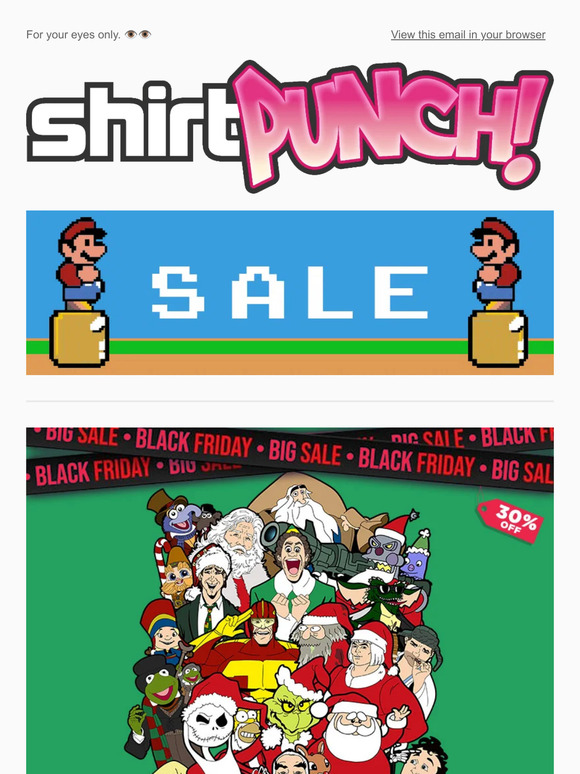 A Christmas secret sale