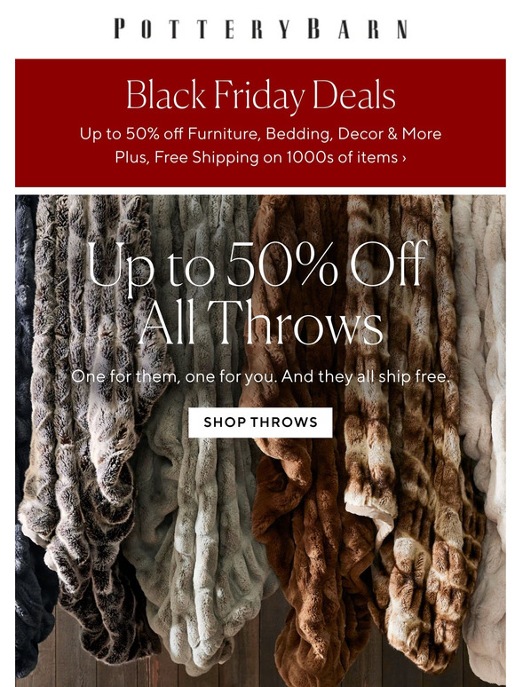 Pottery Barn Email Newsletters Shop Sales, Discounts, and Coupon Codes