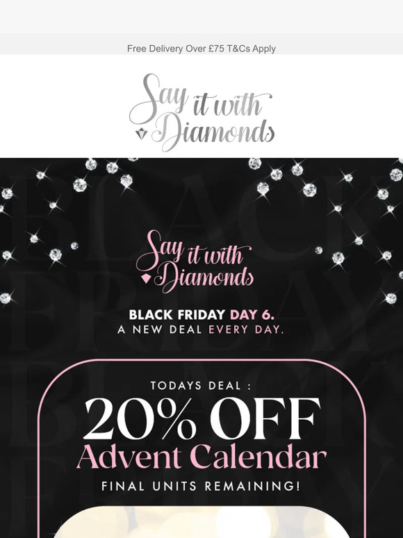 Say it with diamonds black deals friday