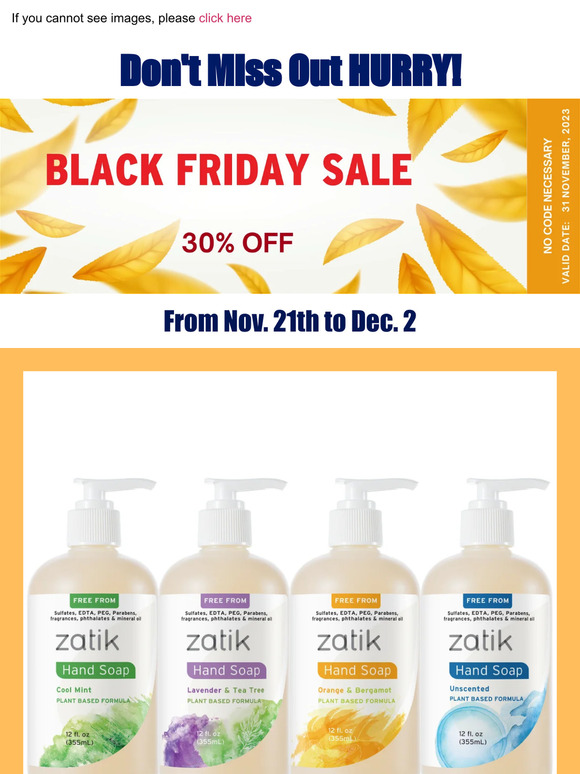 Hurry 30% Off Ends Soon!