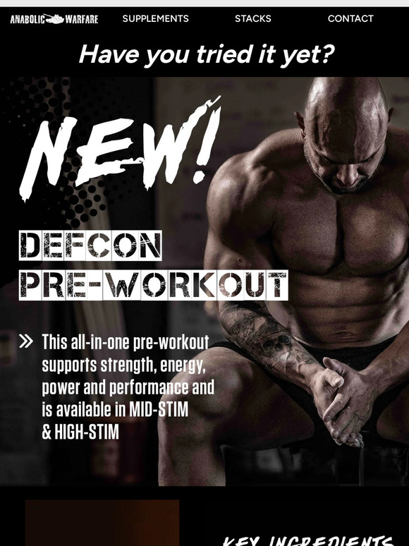 Have you tried it yet? | DEFCON PRE-WORKOUT