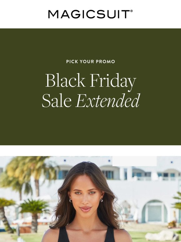 Black Friday, continued: up to 50% off