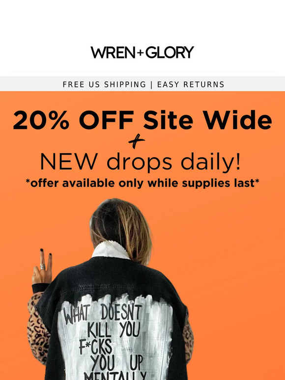SALE + NEW DROP!