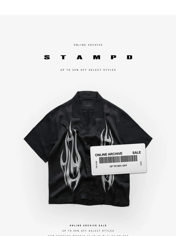 Up to 50% Off Select Styles