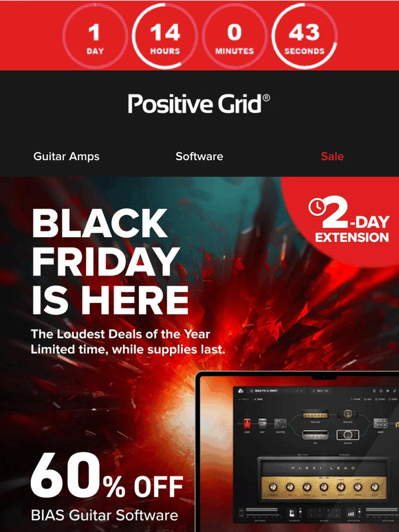 [2-Day Extension] Black Friday Deals Are Back