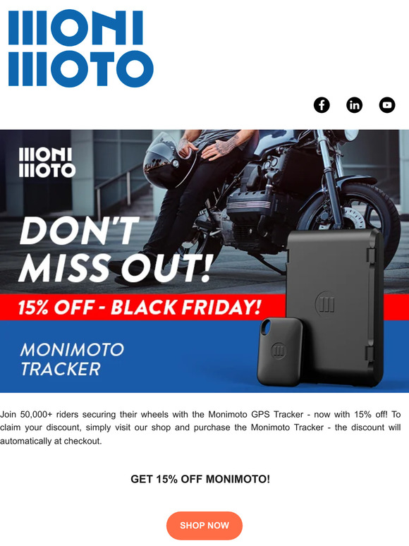Final Reminder! 15% Off Monimoto Ends Soon!