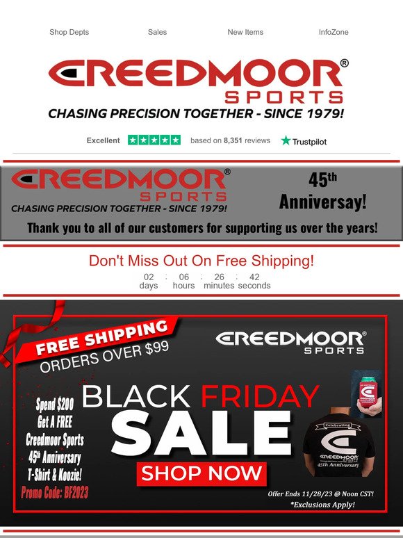 Creedmoor Bolt Vises On Sale Now!