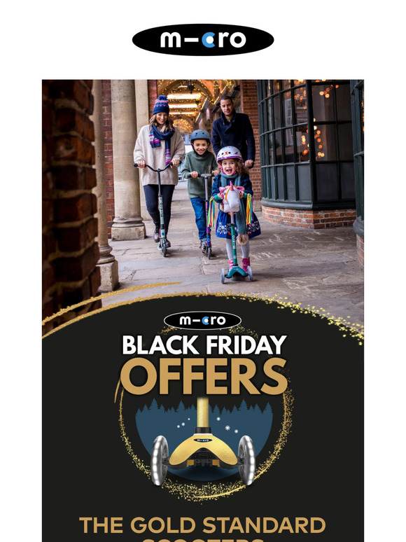 Micro Scooters Save up to 15 this Black Friday Milled