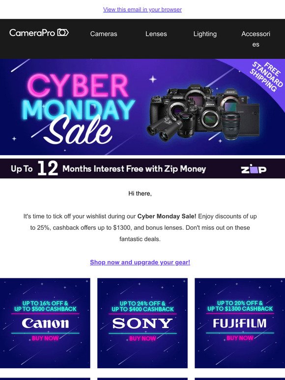 Shop Cyber Monday Hottest Deals Now
