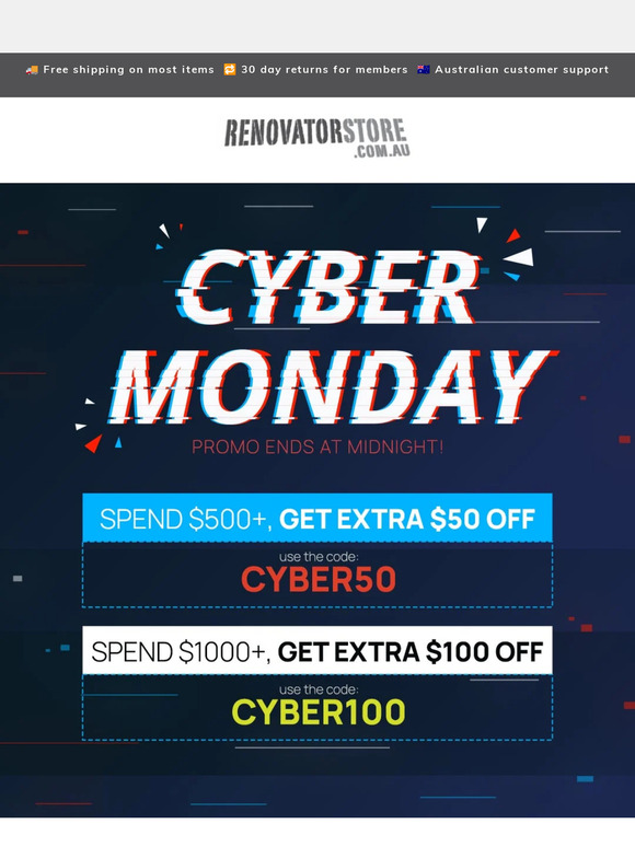 📅 Cyber Monday Flash Offer ⚡