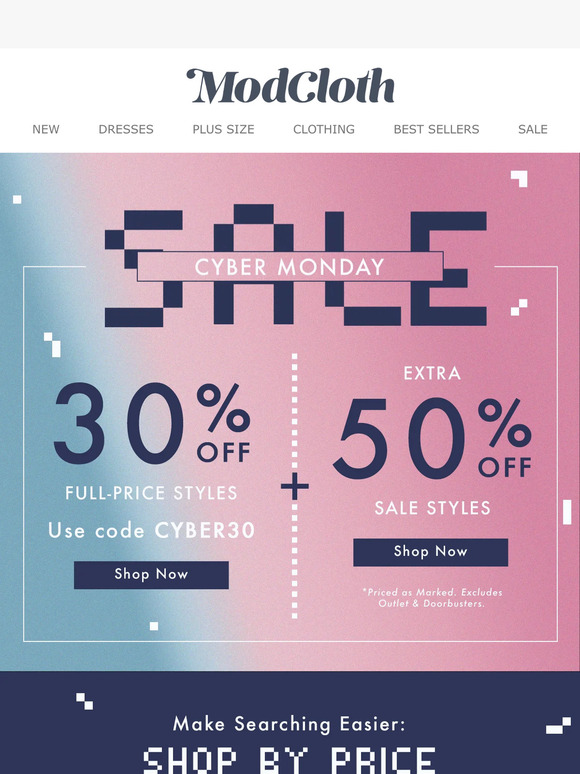 Cyber Deals As Low As $4