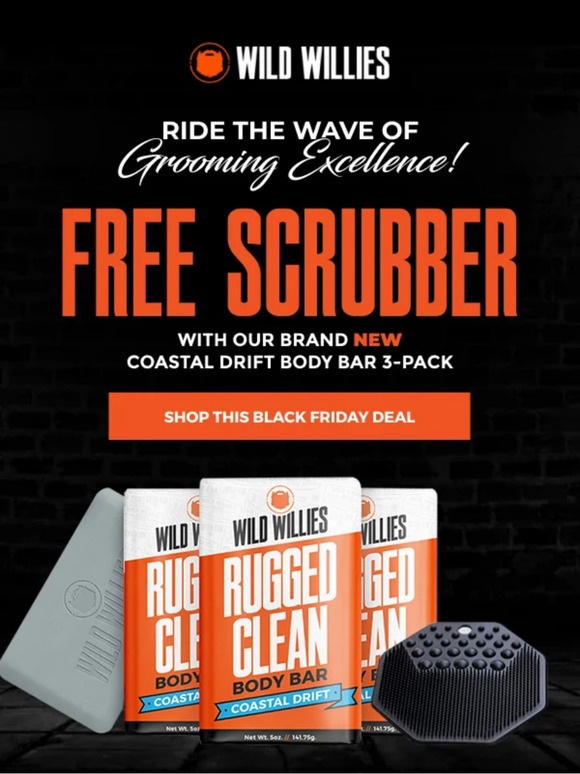 Our Best Deal Ever: FREE SCRUBBER!