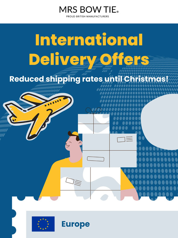 Free International Delivery